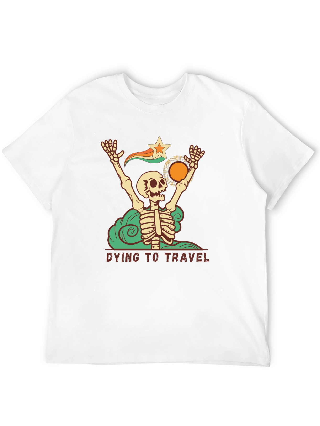 Dying to Travel Graphic T-Shirt