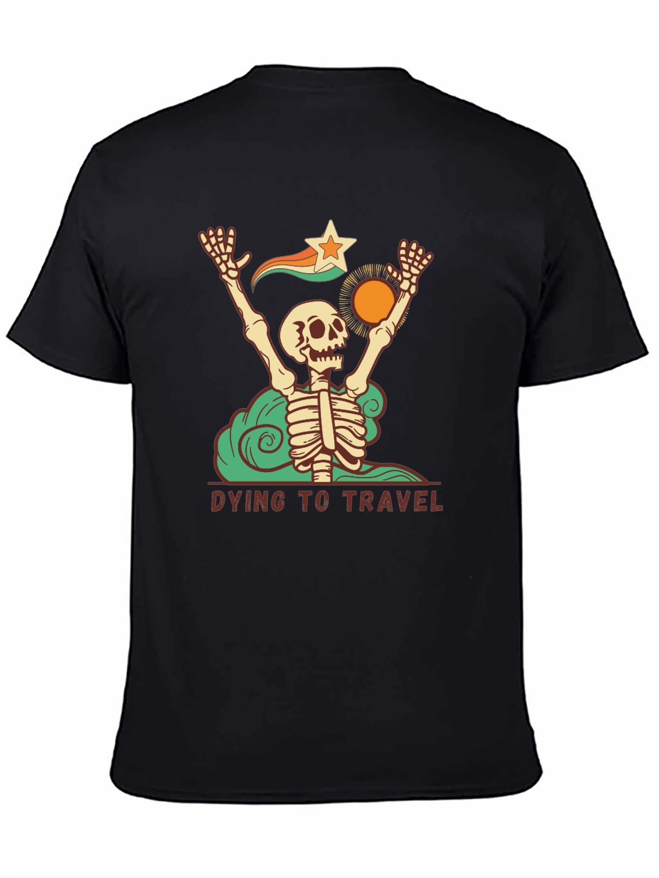 Dying to Travel Graphic T-Shirt
