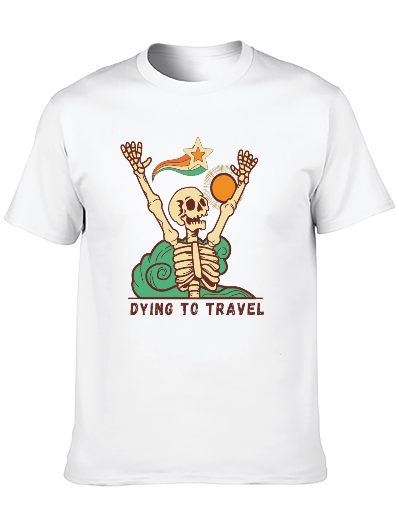 Dying to Travel Graphic T-Shirt