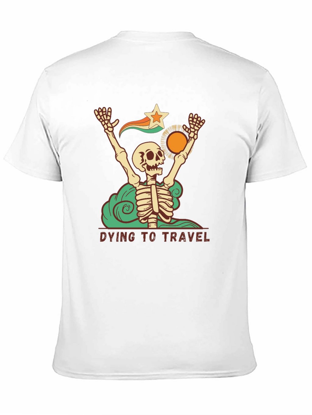 Dying to Travel Graphic T-Shirt