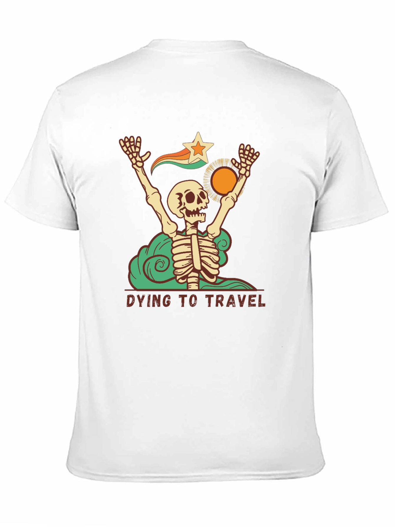 Dying to Travel Graphic T-Shirt
