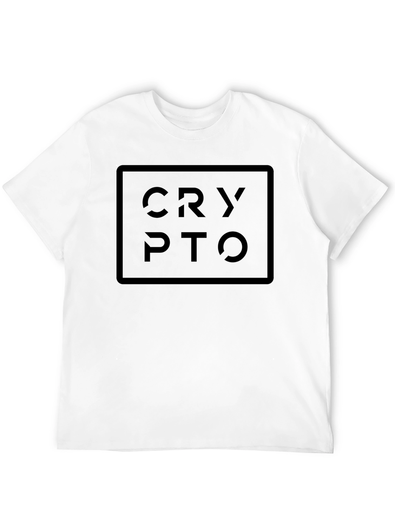 Crypto Graphic Tee - Black
