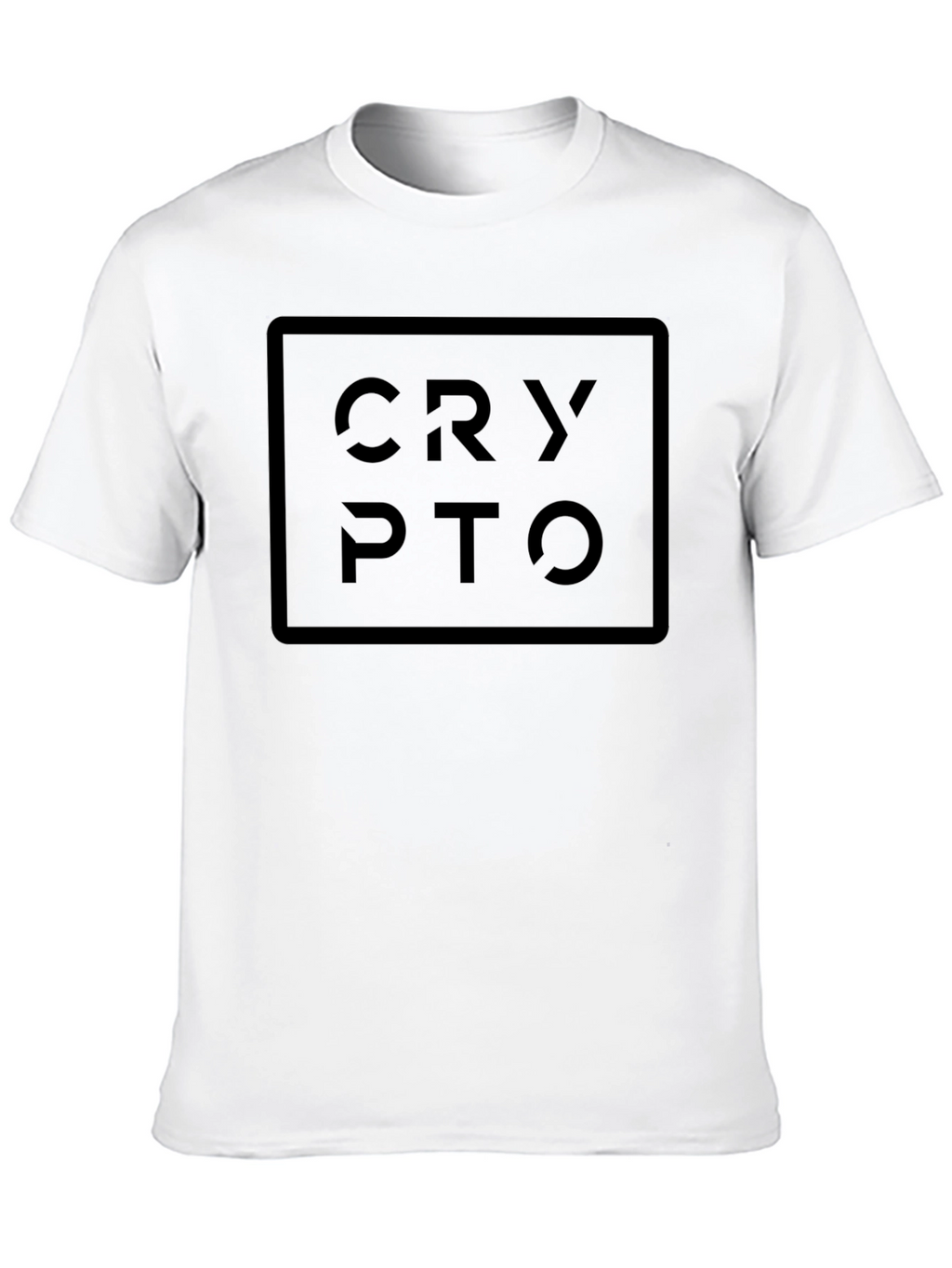 Crypto Graphic Tee - Black