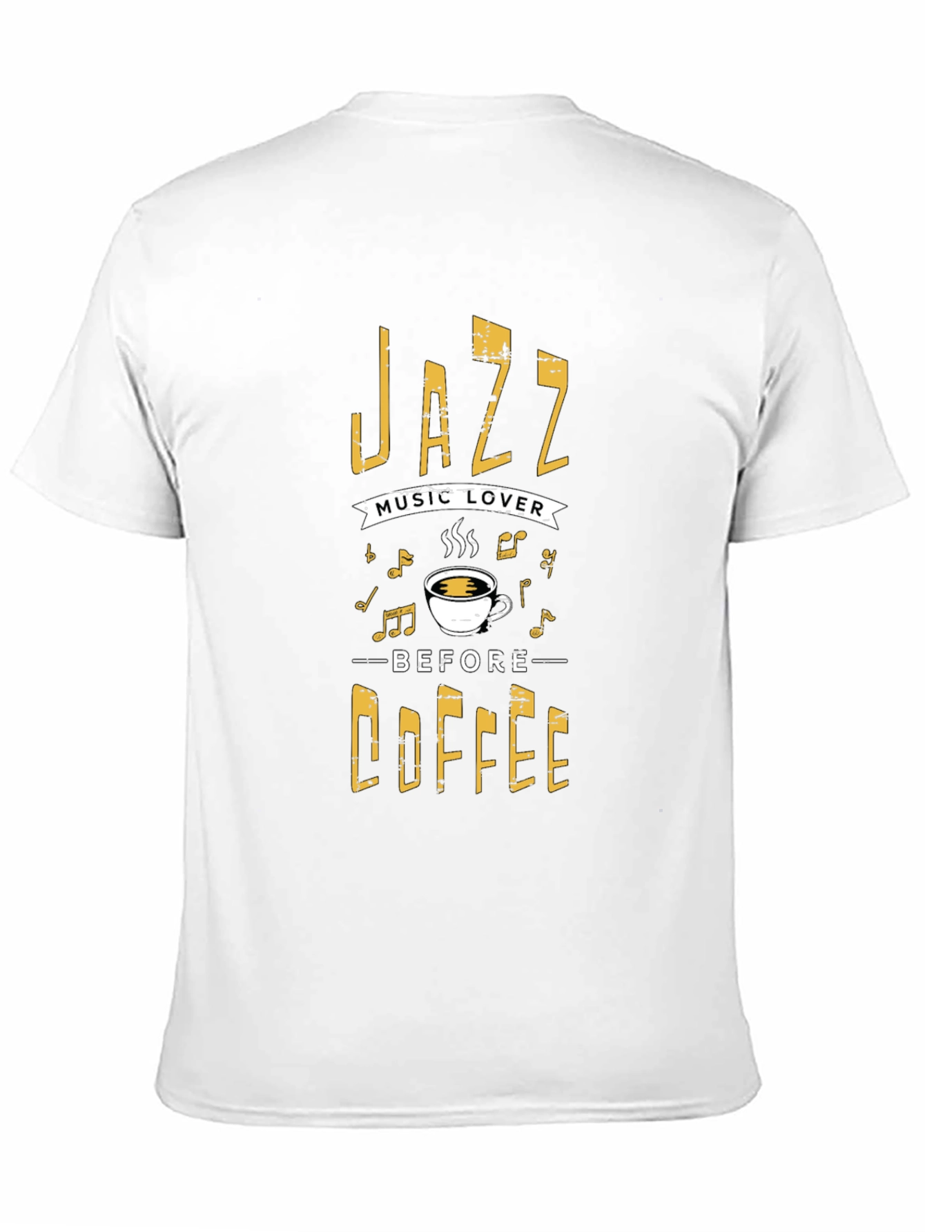 Jazz Music Lover Coffee T-Shirt