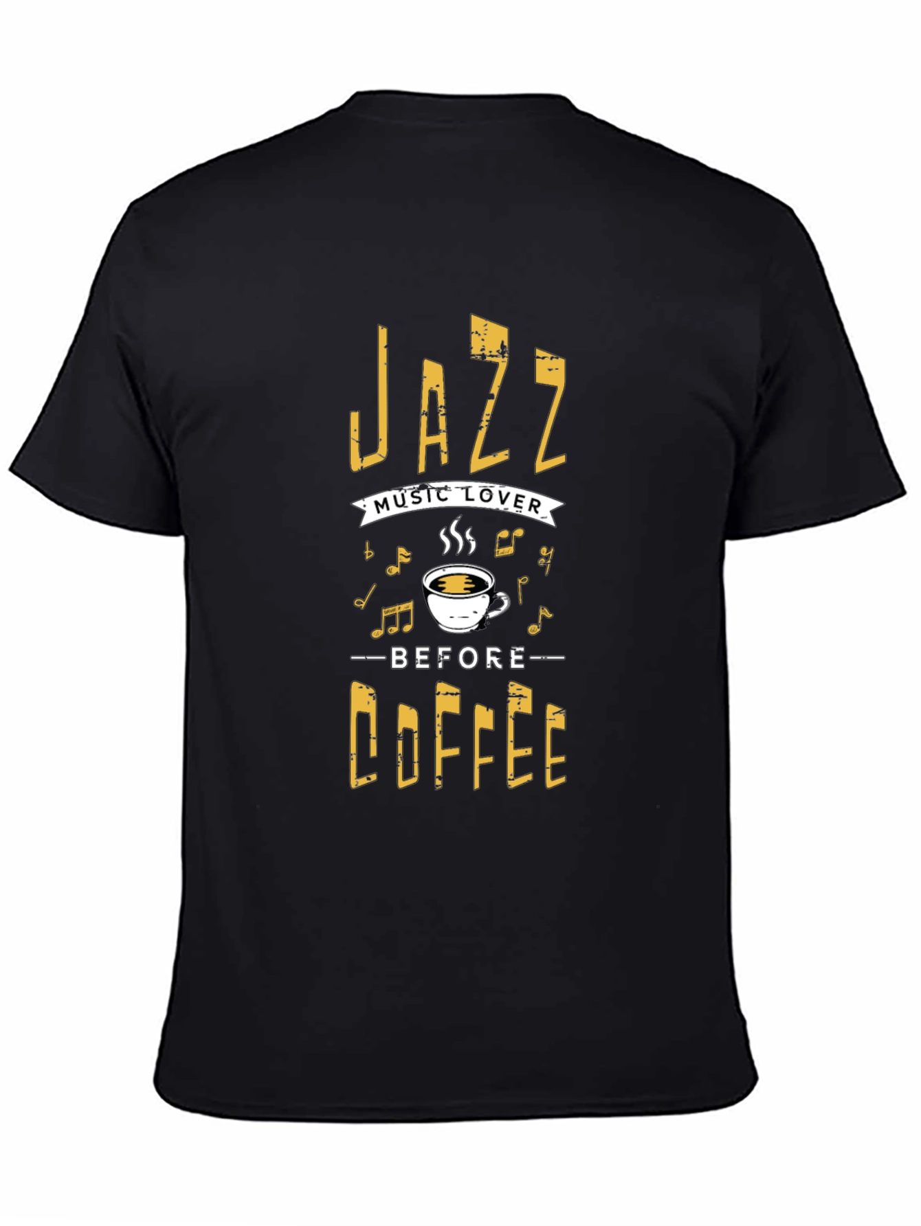 Jazz Music Lover Coffee T-Shirt