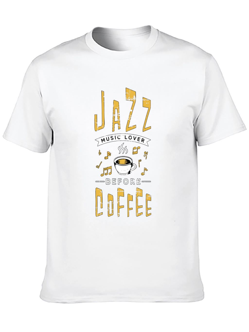 Jazz Music Lover Coffee T-Shirt