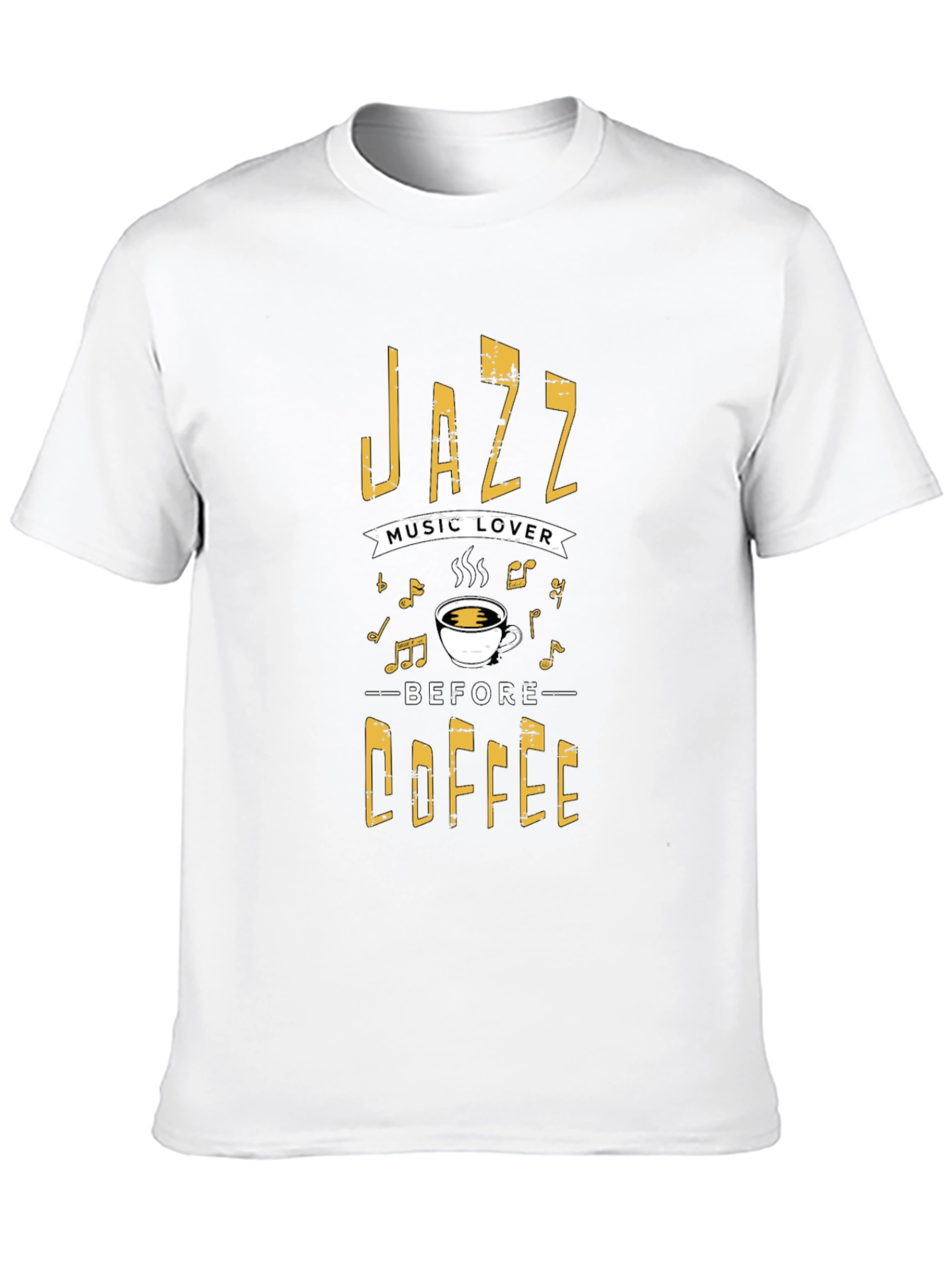 Jazz Music Lover Coffee T-Shirt