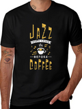 Jazz Music Lover Coffee T-Shirt