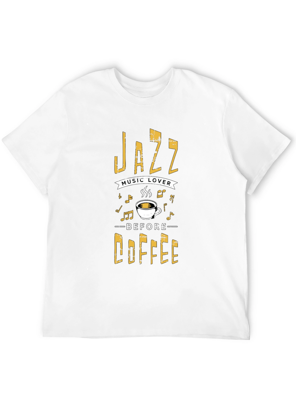 Jazz Music Lover Coffee T-Shirt