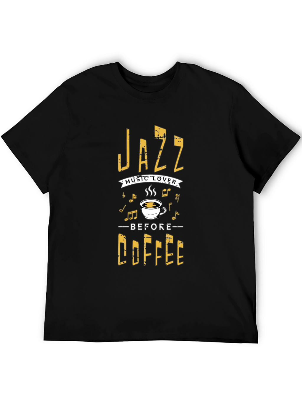 Jazz Music Lover Coffee T-Shirt