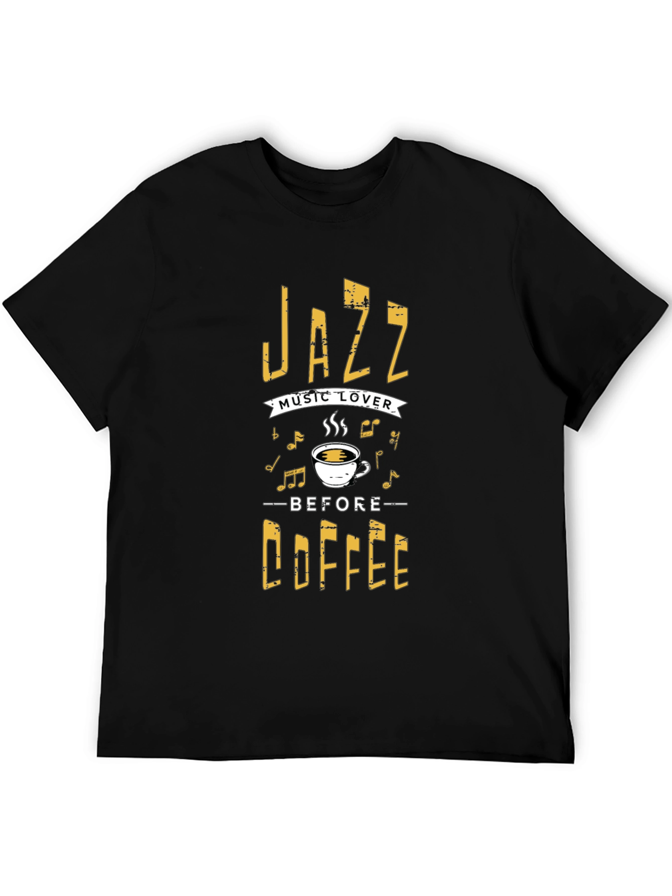 Jazz Music Lover Coffee T-Shirt