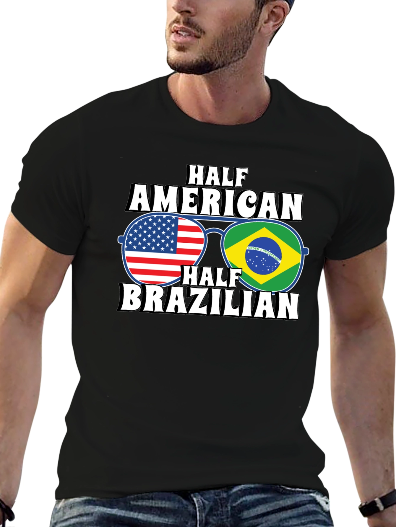 Half American Half Brazilian T-Shirt