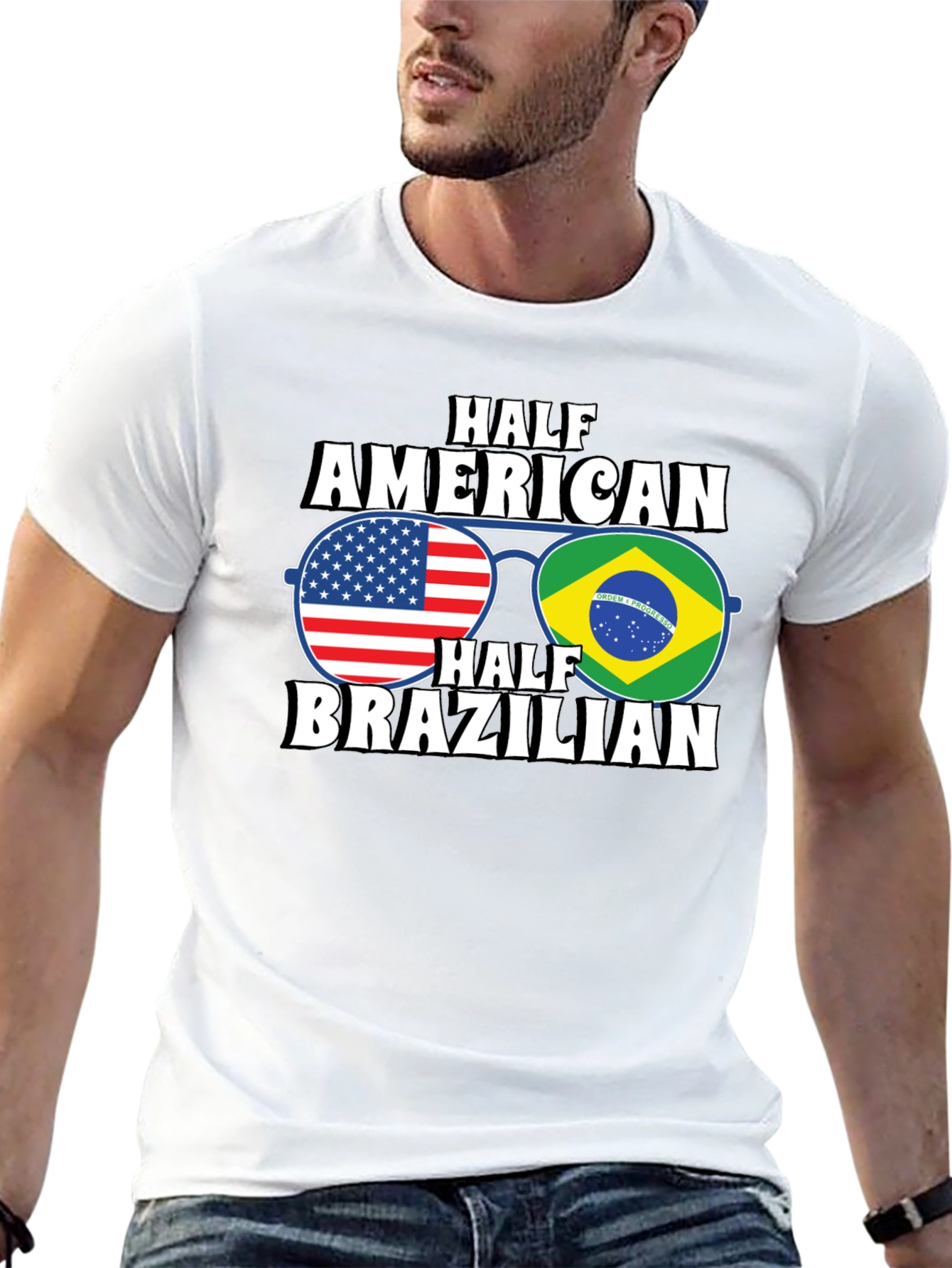 Half American Half Brazilian T-Shirt