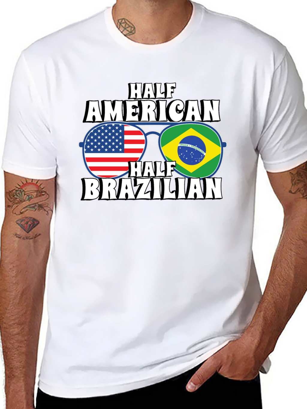 Half American Half Brazilian T-Shirt