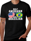 Half American Half Brazilian T-Shirt
