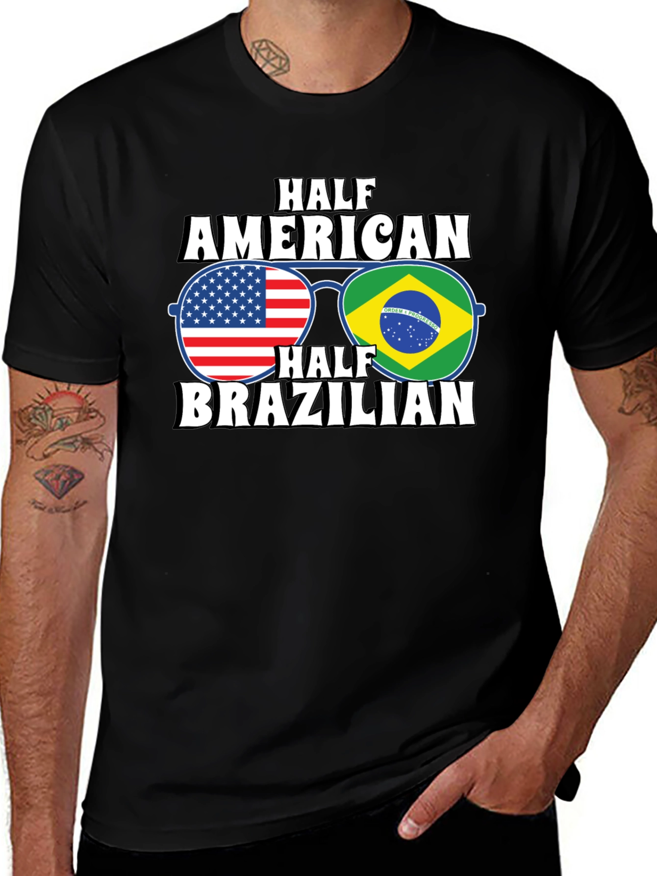 Half American Half Brazilian T-Shirt
