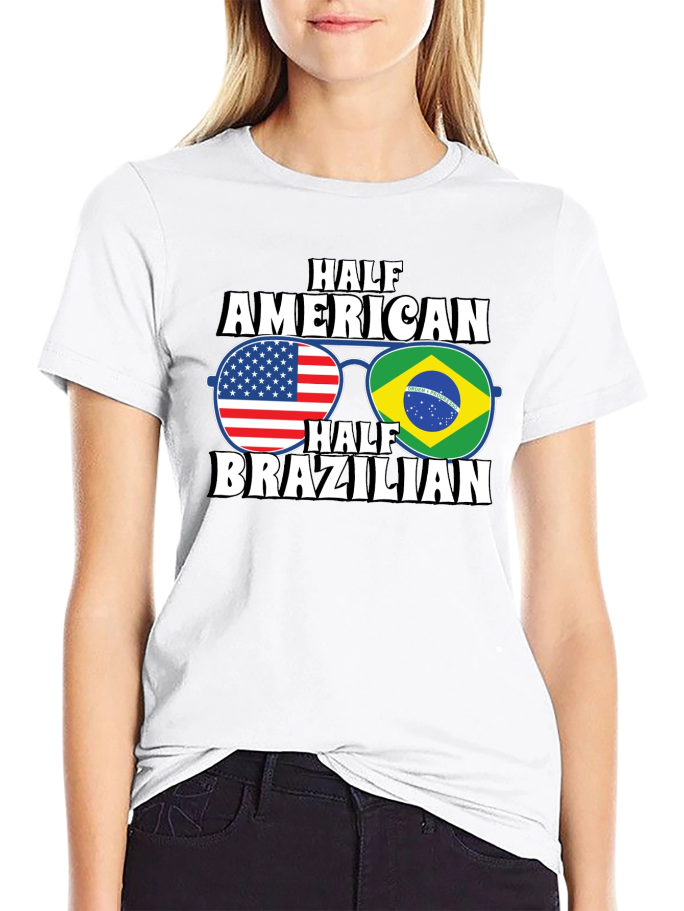 Half American Half Brazilian T-Shirt