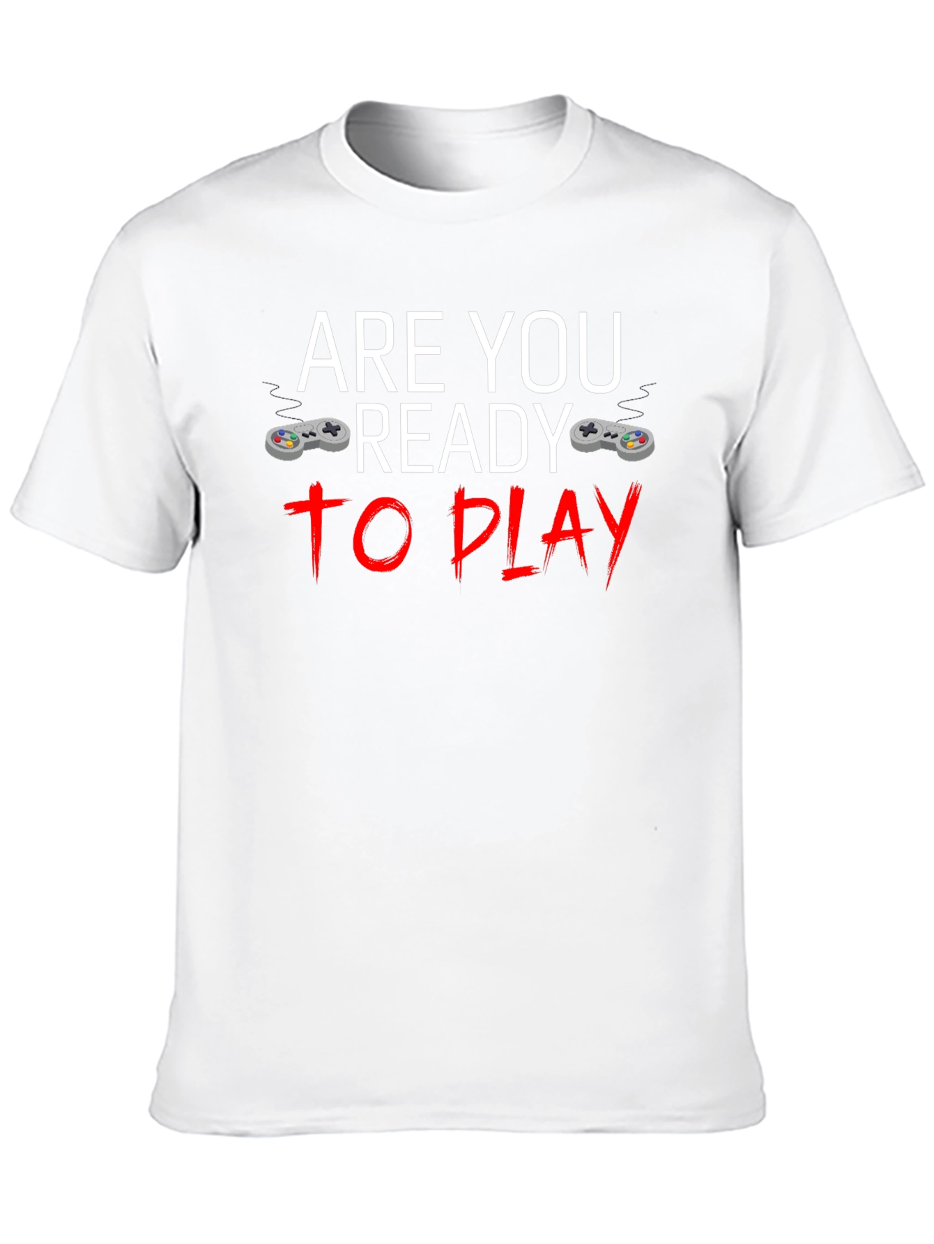 Are You Ready to Play Gamer T-Shirt