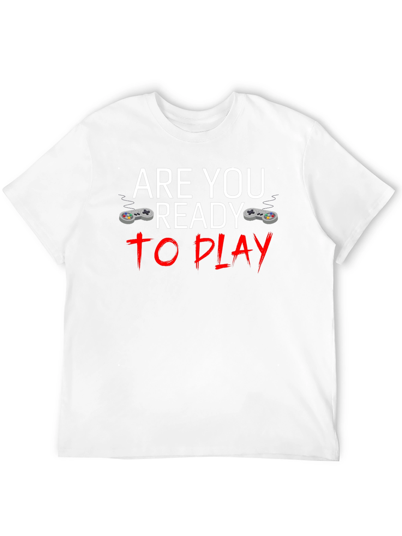Are You Ready to Play Gamer T-Shirt