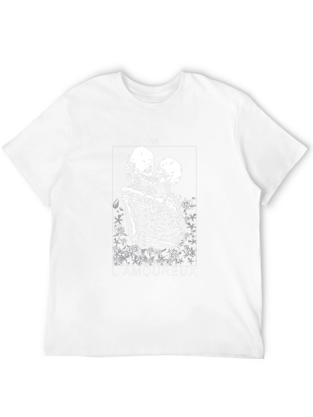 Skeleton Couple Graphic Tee - LAmoureux