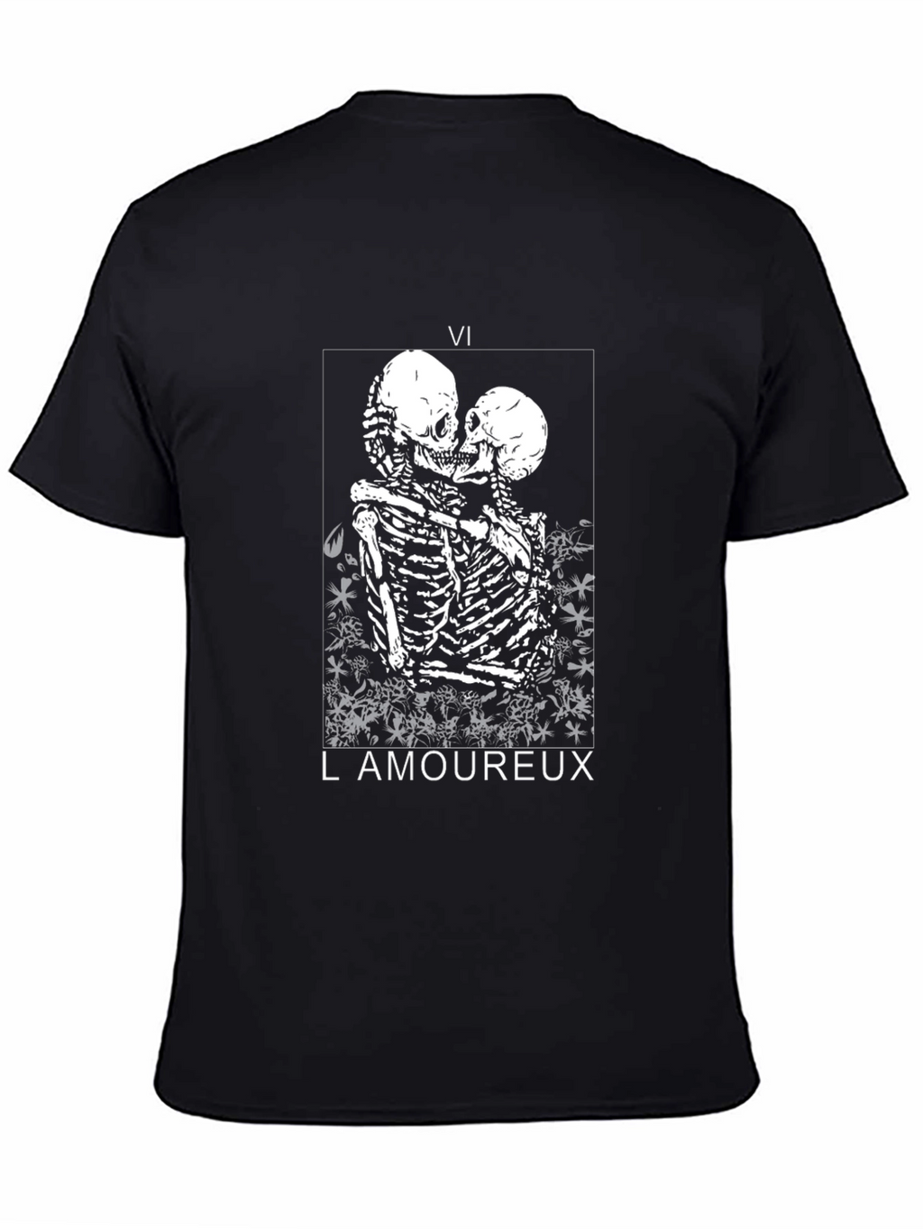 Skeleton Couple Graphic Tee - LAmoureux