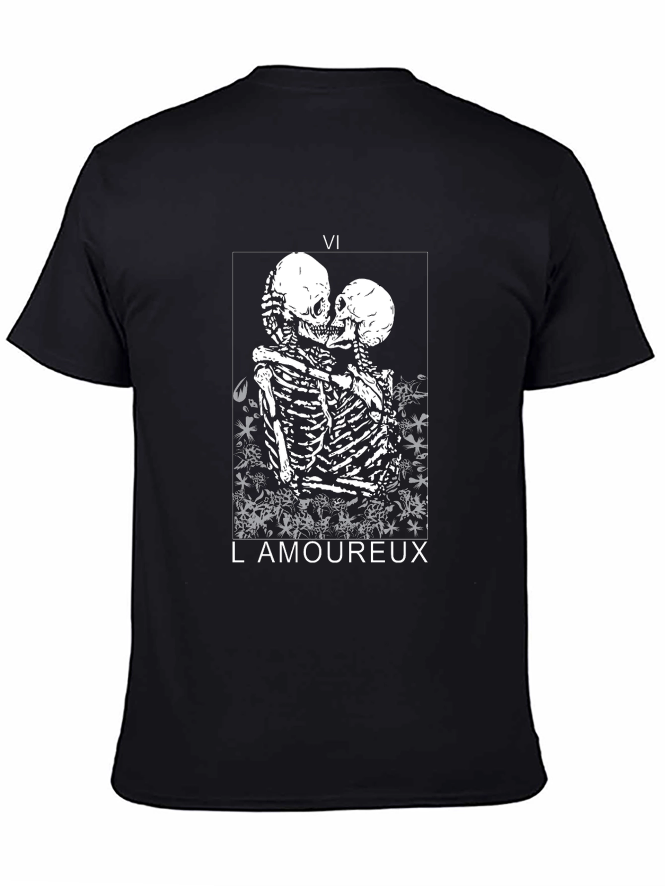 Skeleton Couple Graphic Tee - LAmoureux