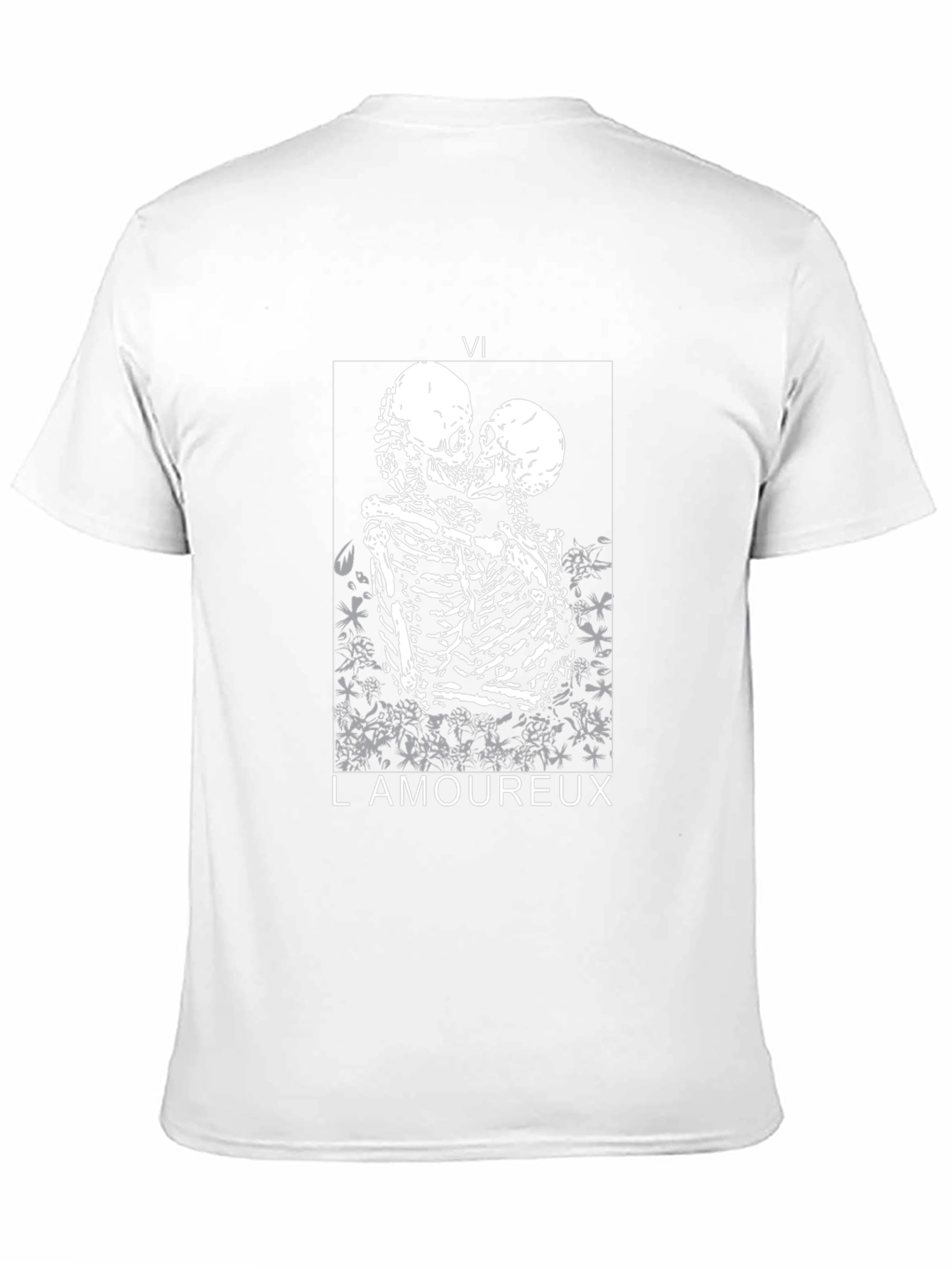 Skeleton Couple Graphic Tee - LAmoureux