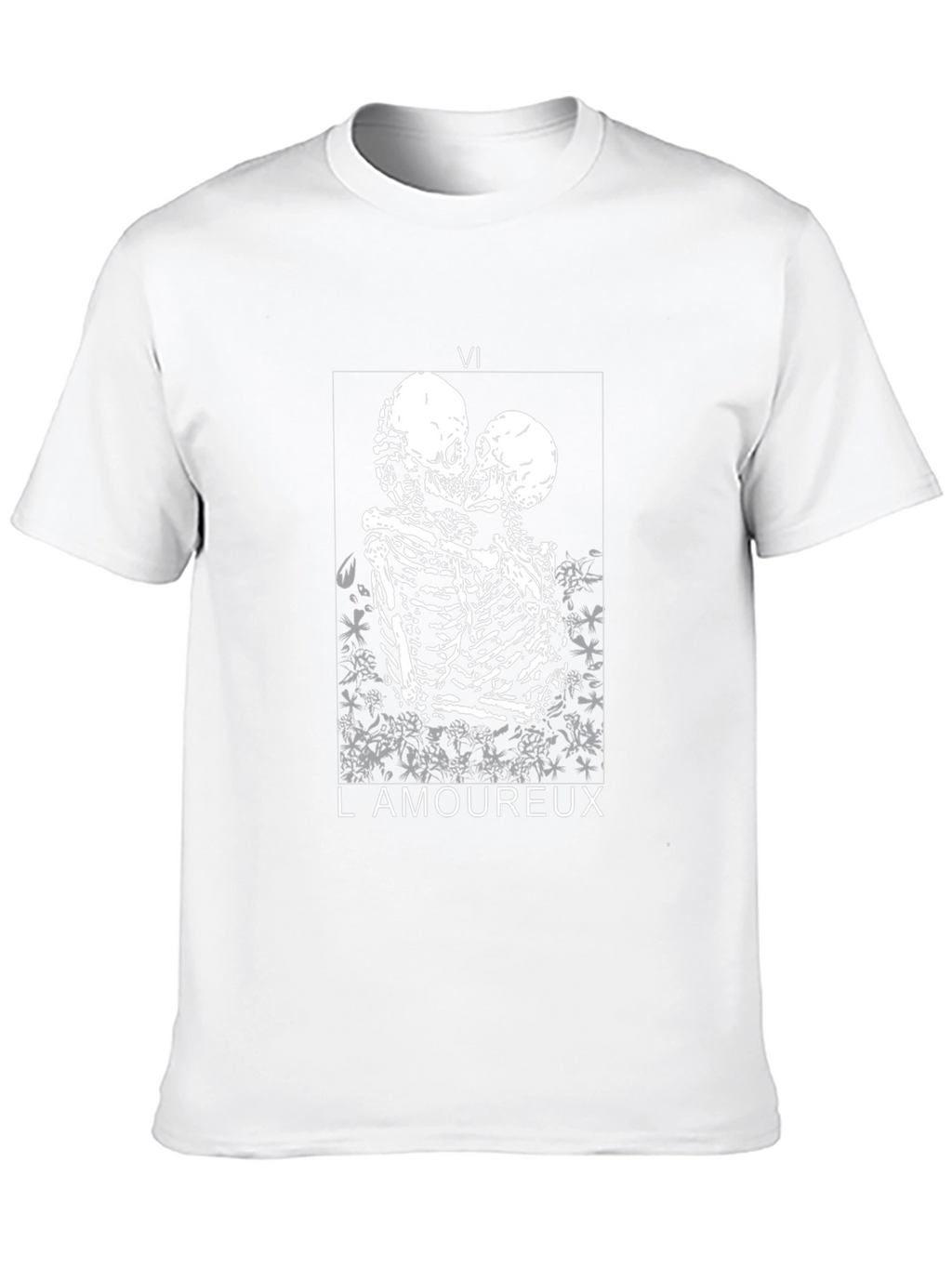 Skeleton Couple Graphic Tee - LAmoureux
