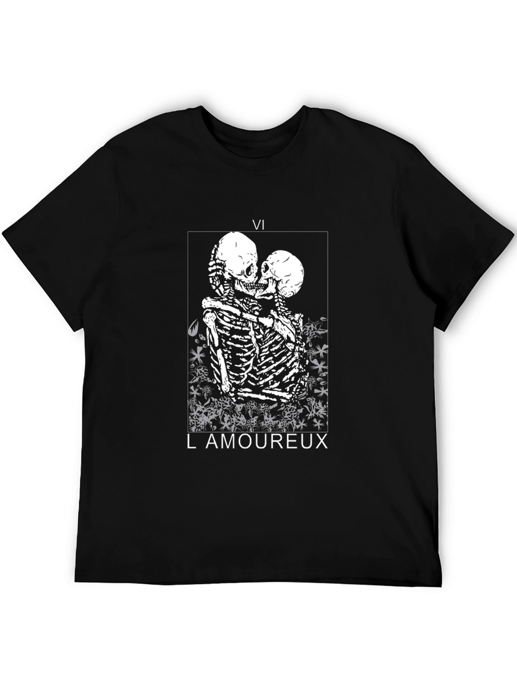 Skeleton Couple Graphic Tee - LAmoureux