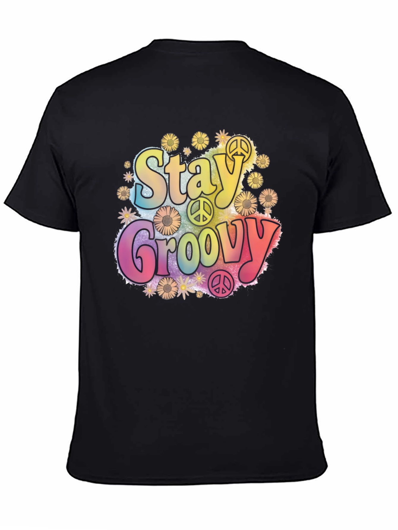 Stay Groovy Retro Graphic Tee