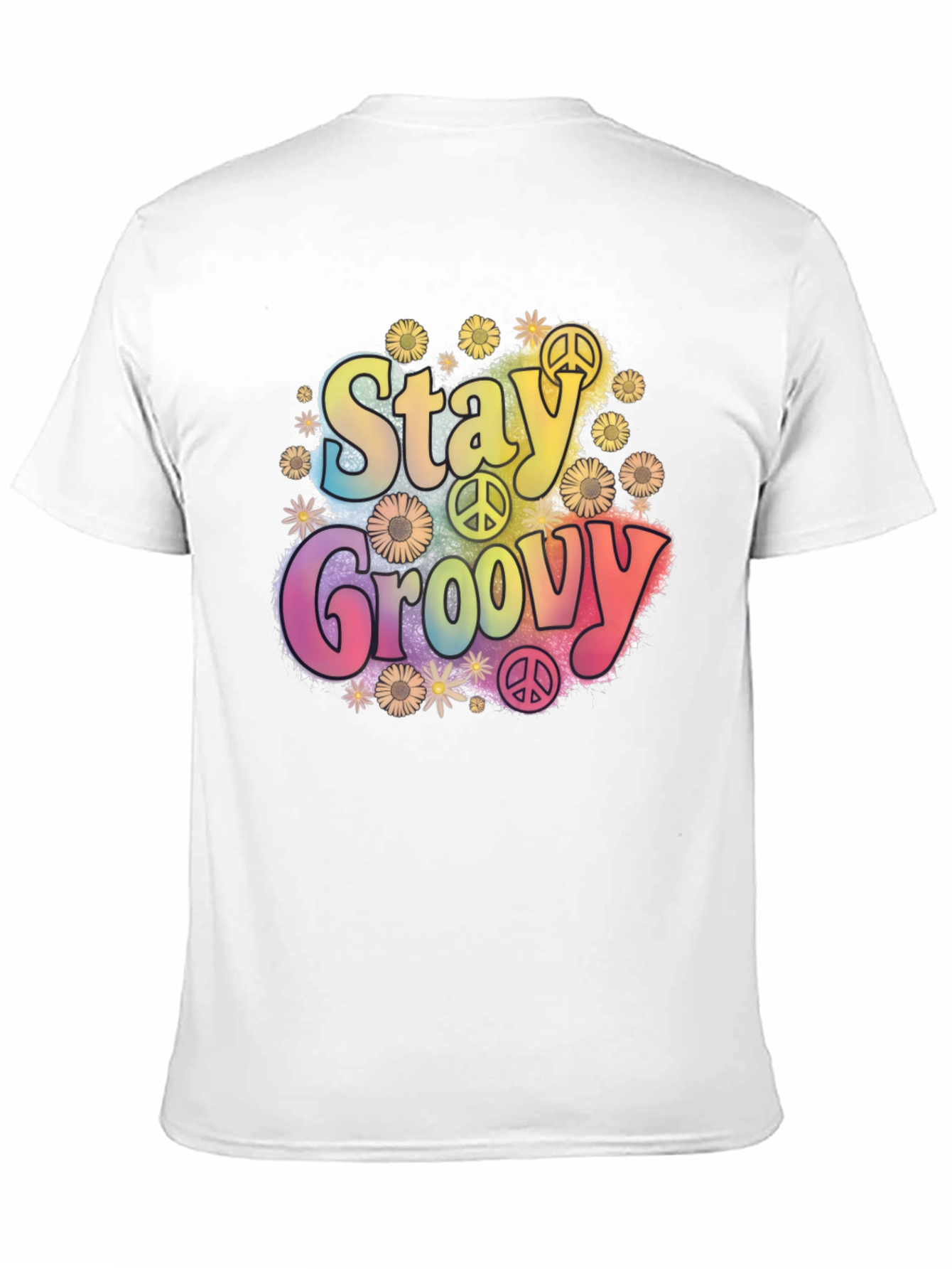 Stay Groovy Retro Graphic Tee