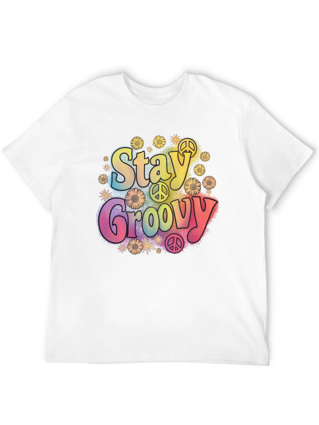 Stay Groovy Retro Graphic Tee