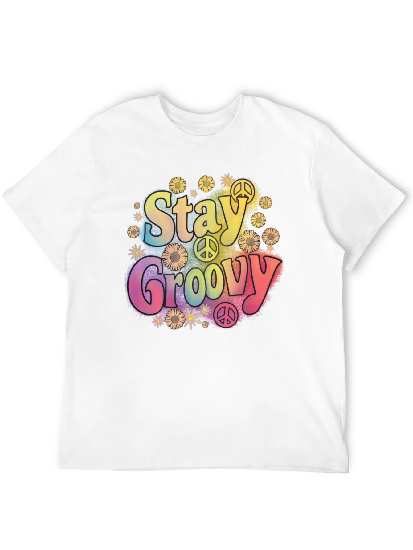 Stay Groovy Retro Graphic Tee