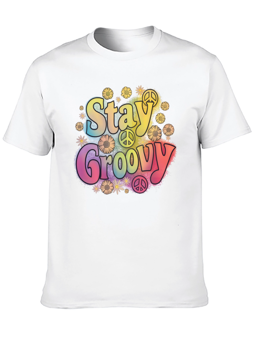 Stay Groovy Retro Graphic Tee