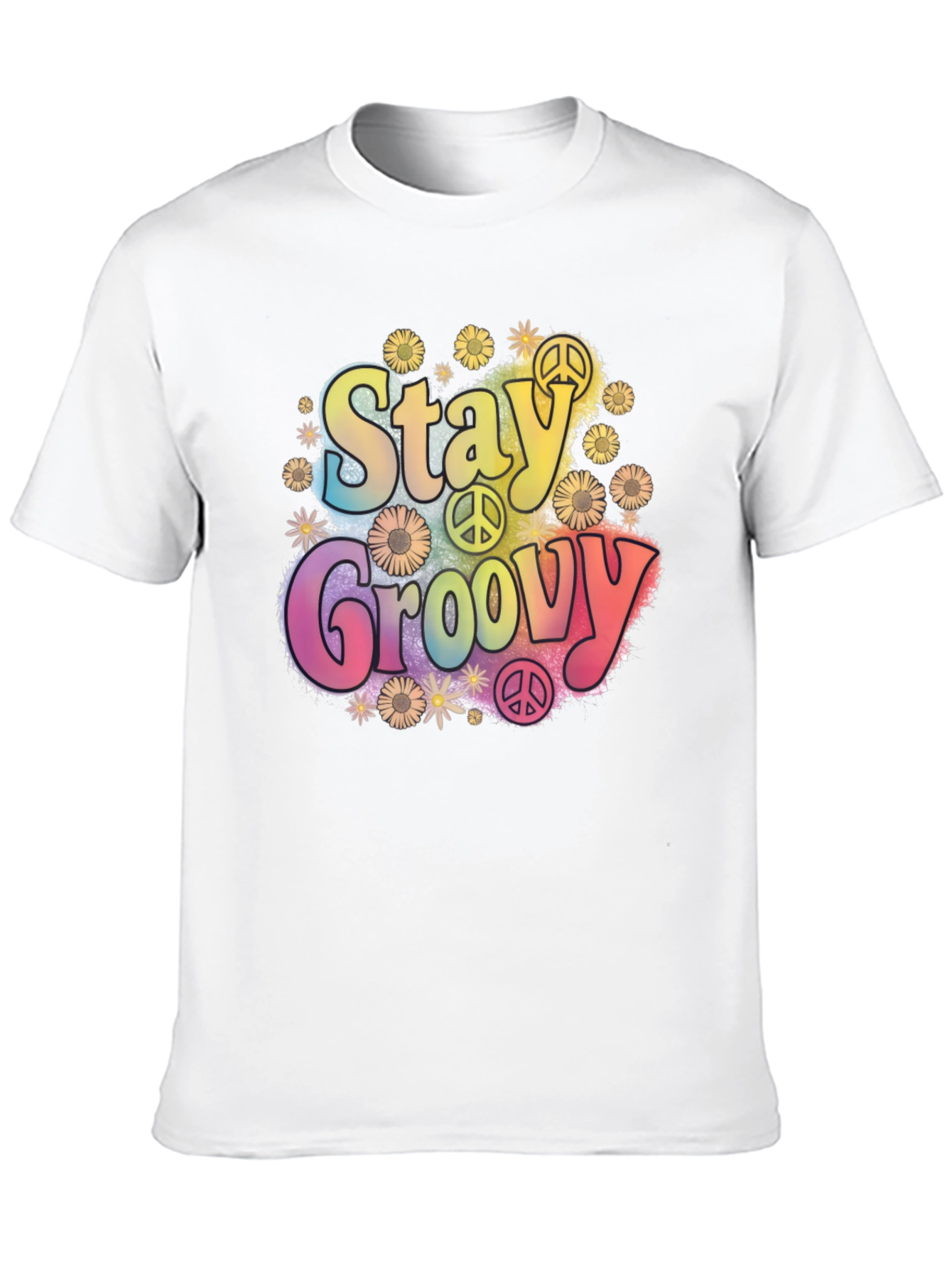 Stay Groovy Retro Graphic Tee