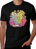 Stay Groovy Retro Graphic Tee