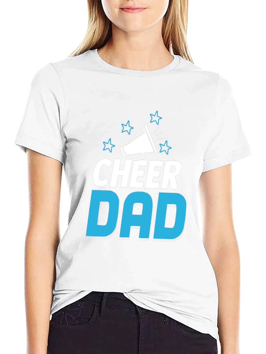 Cheer Dad T-Shirt - Sporty Fan Apparel