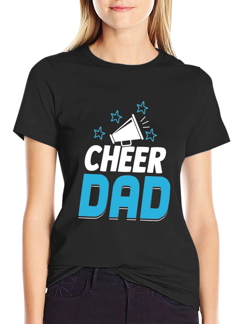 Cheer Dad T-Shirt - Sporty Fan Apparel