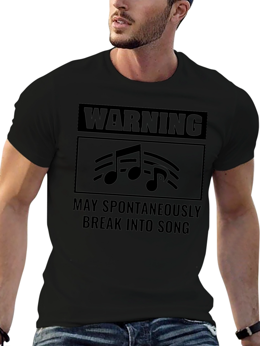 Warning Spontaneous Song T-Shirt