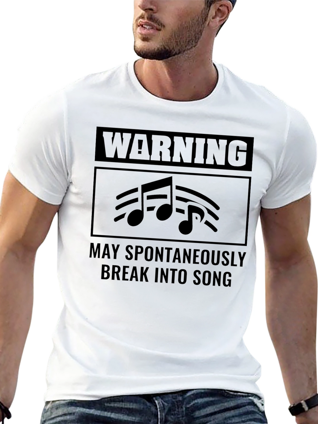 Warning Spontaneous Song T-Shirt