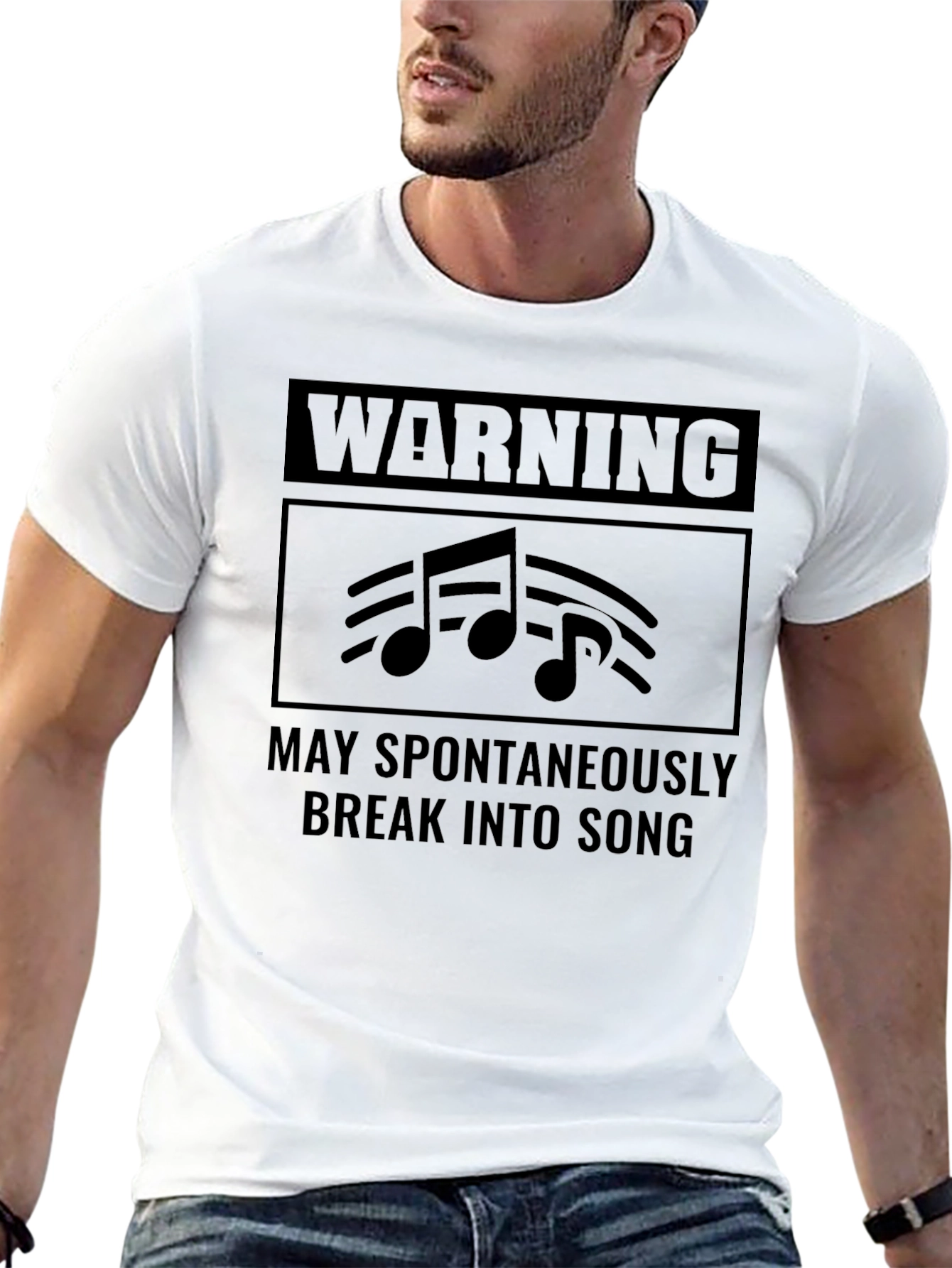 Warning Spontaneous Song T-Shirt