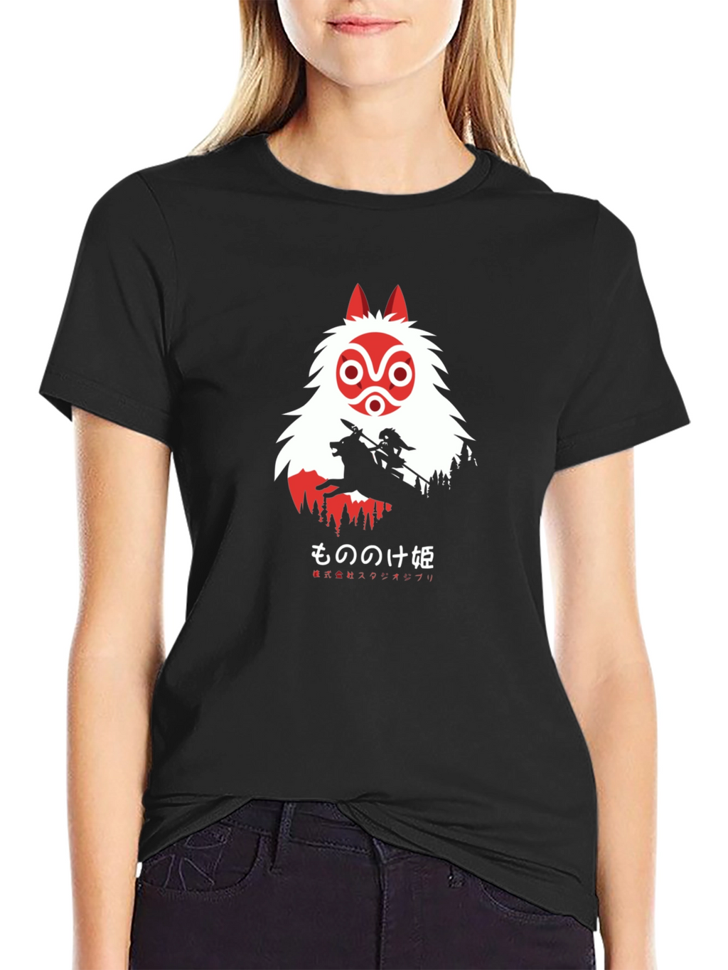 Princess Mononoke T-Shirt - Anime Inspired Design