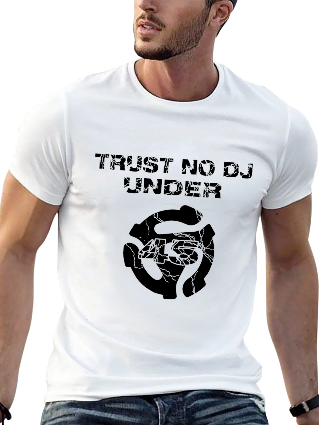 Trust No DJ Under T-Shirt