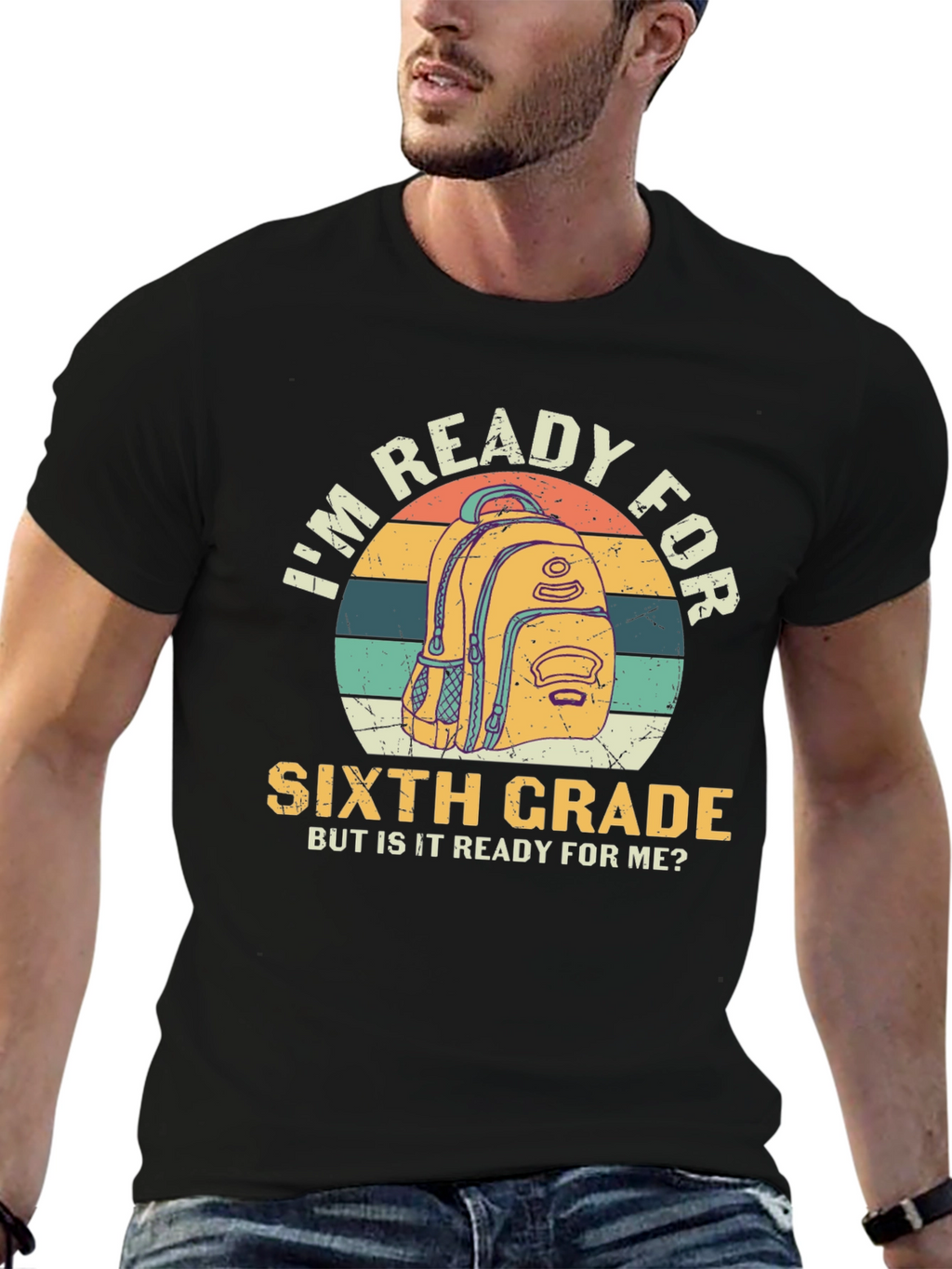 Ready for 6th Grade Graphic T-Shirt