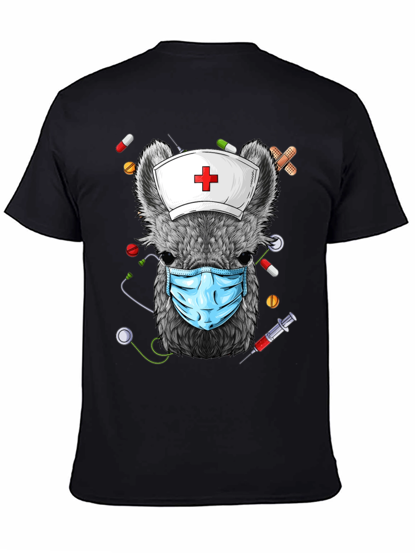 Nurse Possum Graphic T-Shirt