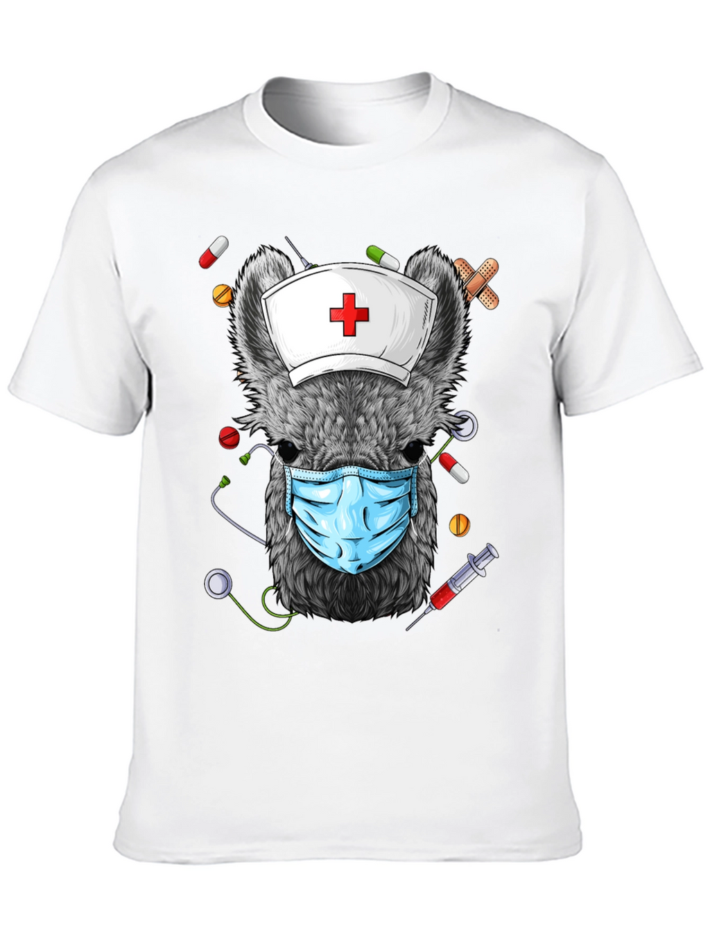 Nurse Possum Graphic T-Shirt