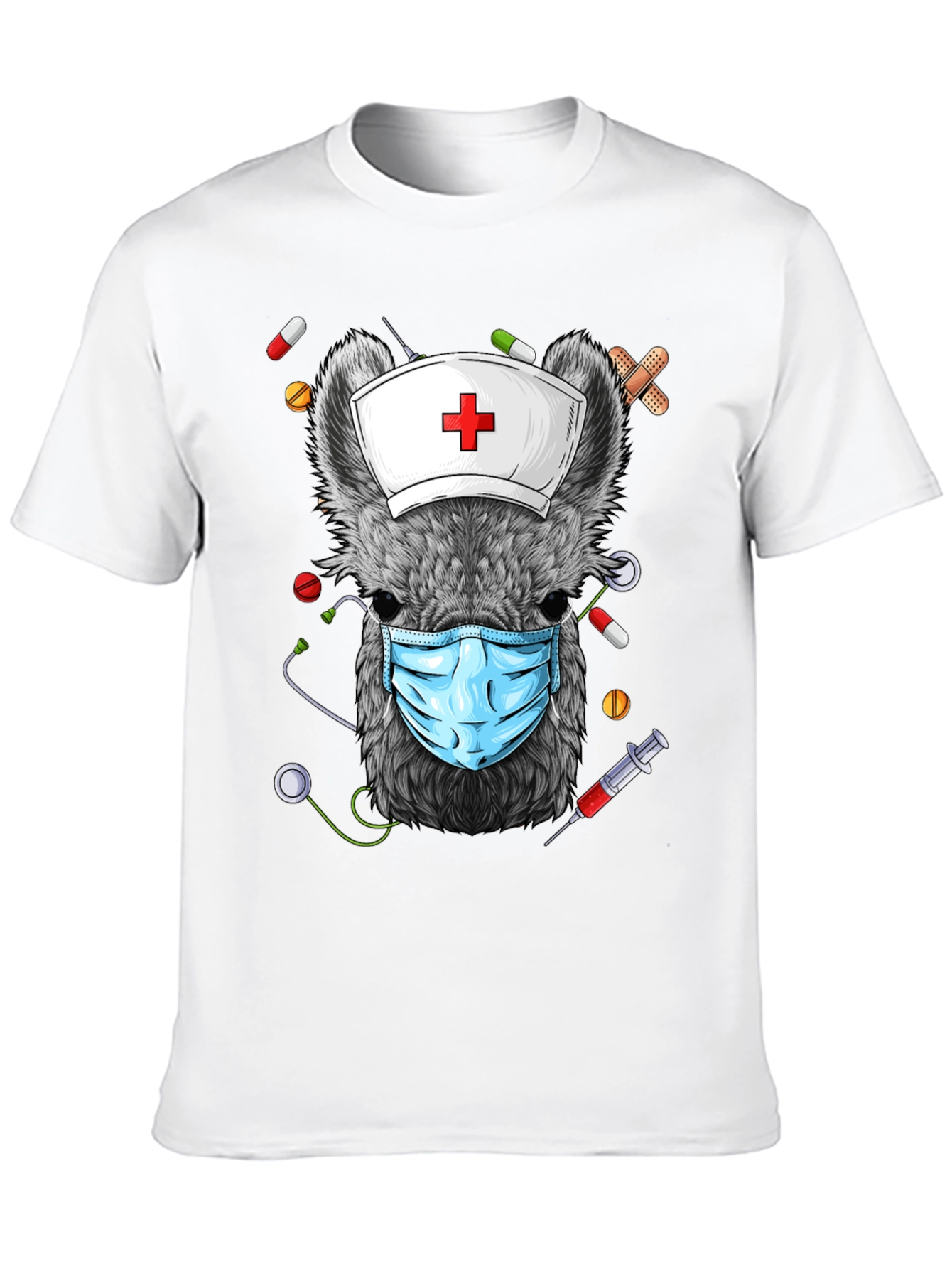 Nurse Possum Graphic T-Shirt