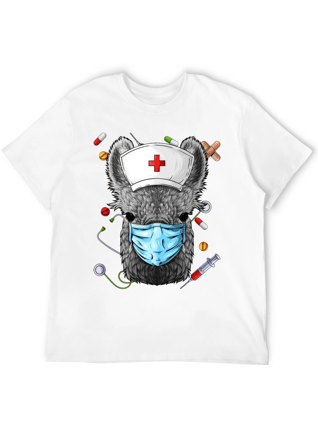 Nurse Possum Graphic T-Shirt