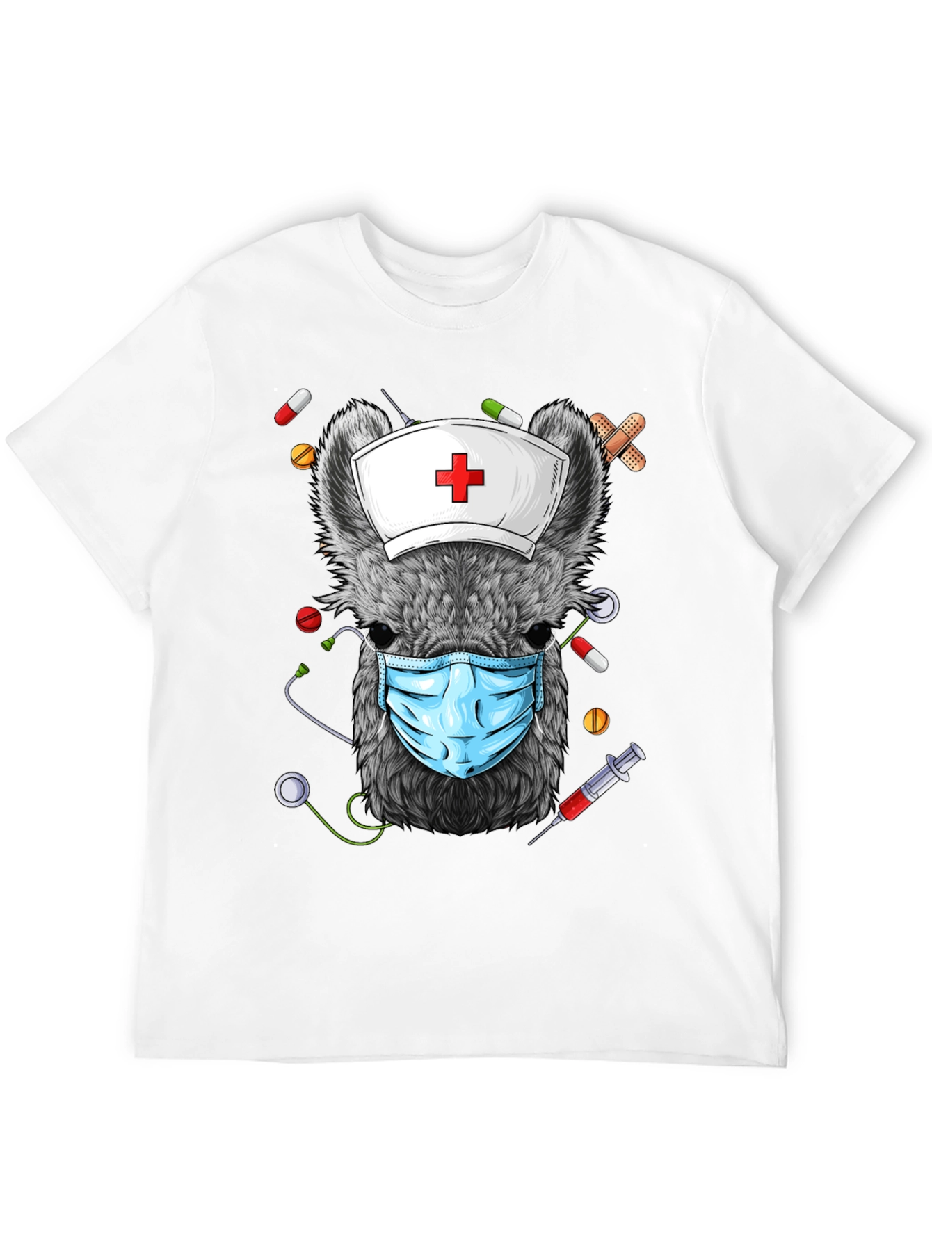 Nurse Possum Graphic T-Shirt