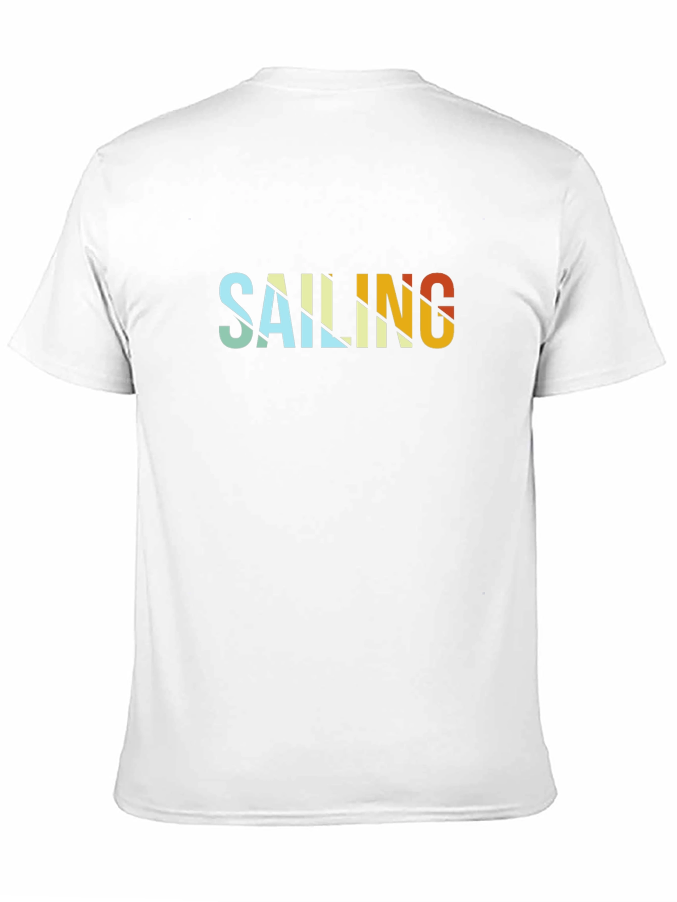 Sailing Graphic Black T-Shirt